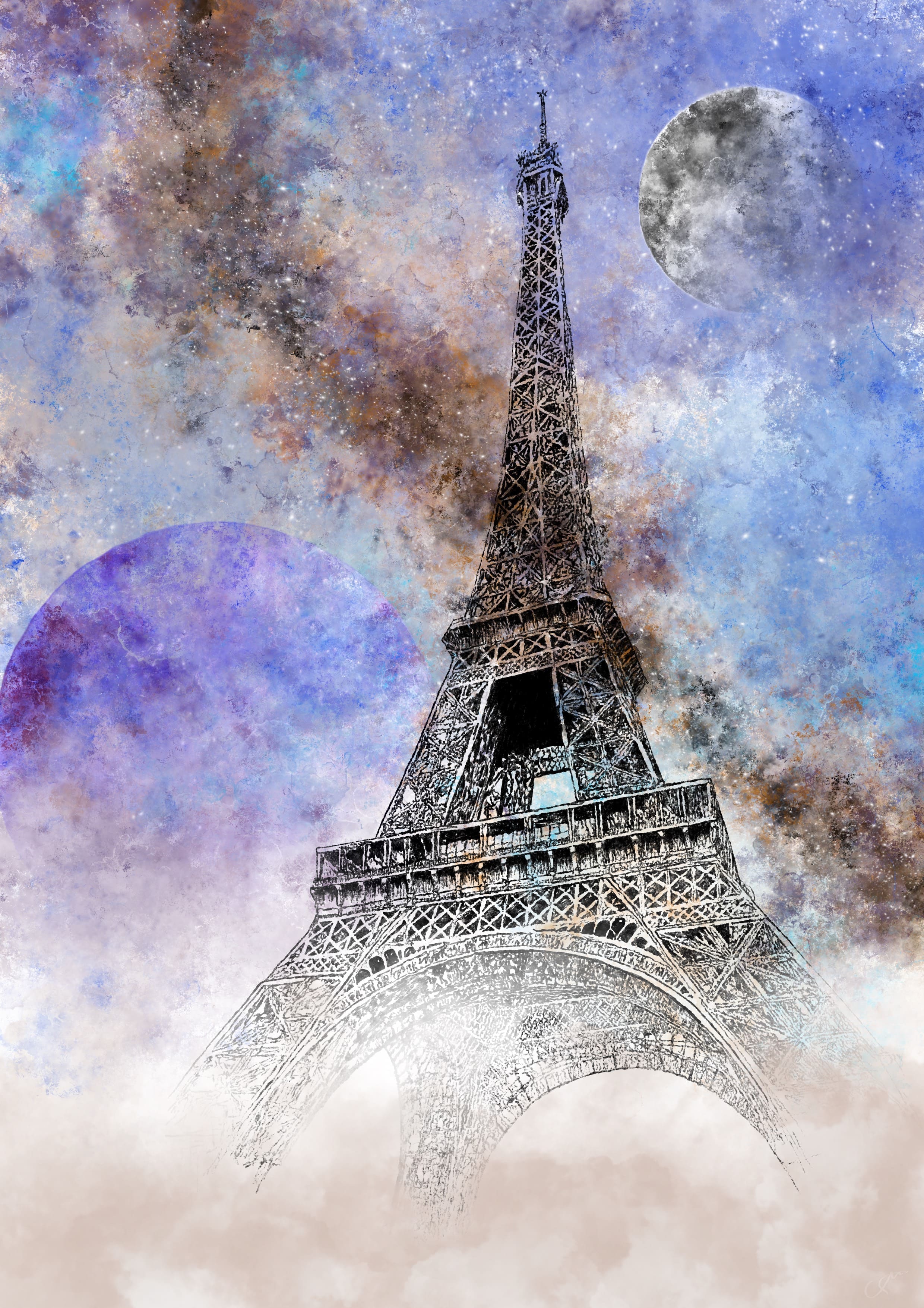 Tour Eiffel Galactique